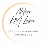 Logo du partenaire KM Laser Créatrice découpe et gravure bois